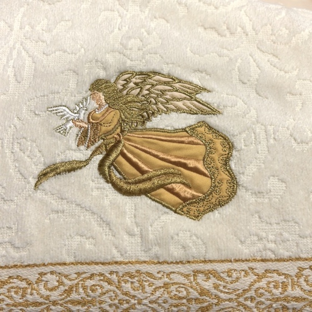 NWOT Vintage JCPENNEY 3 Piece Holiday Towel Set - Picture 5 of 7
